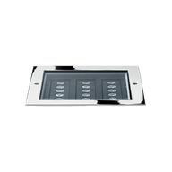 STEEL SQUARE 28 - 18 LED ELL 10°X45°