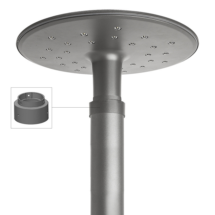 Adapter pole top 4"