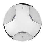 STEEL ROUND MAXI COMPACT LED 360°