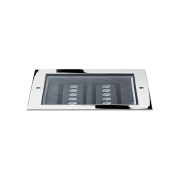 STEEL SQUARE 28 - 12 LED ELL 10°X45°