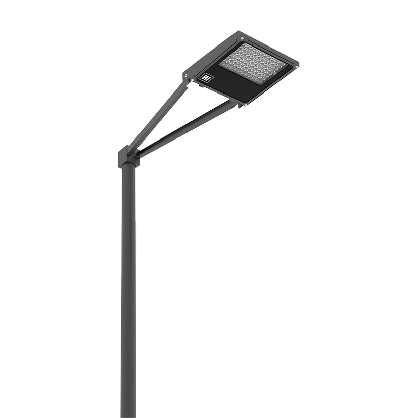 Single pole top arm Ø 60÷76 mm/Ø 2.36"÷2.99" SQUARE+1