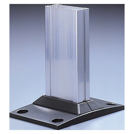 Rectangular base for support column