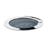 STEEL ROUND MAXI COMPACT LED ELL 10°X45