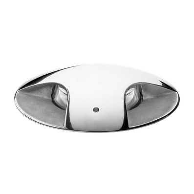 STEEL ROUND MAXI COMPACT LED 180° - 1