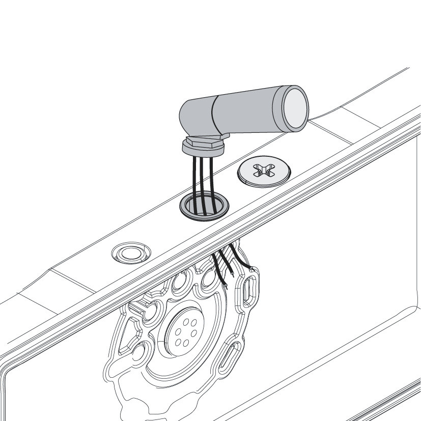 Swivel-style photoelectric switch (120/277V)