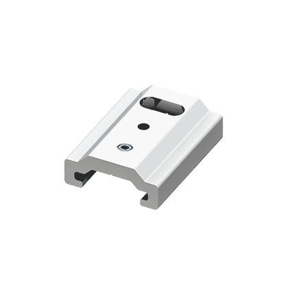 Kleine ophangbeugel met kabelgat voor kabel met kogeleinde (3,5 cm)