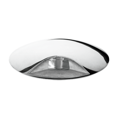 STEEL ROUND MAXI COMPACT LED 90° - 1