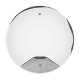 STEEL ROUND MAXI COMPACT LED 90°