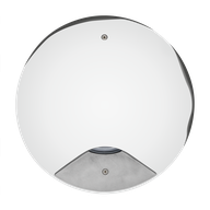 STEEL ROUND MAXI COMPACT LED 90°