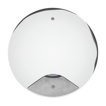STEEL ROUND MAXI COMPACT LED 90°