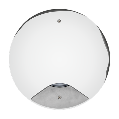 STEEL ROUND MAXI COMPACT LED 90° - 2