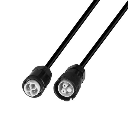 1 m Kabel H07RN-F 2x1,5 + connector