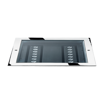 STEEL SQUARE 34 - 16 LED ELL 10°X45°