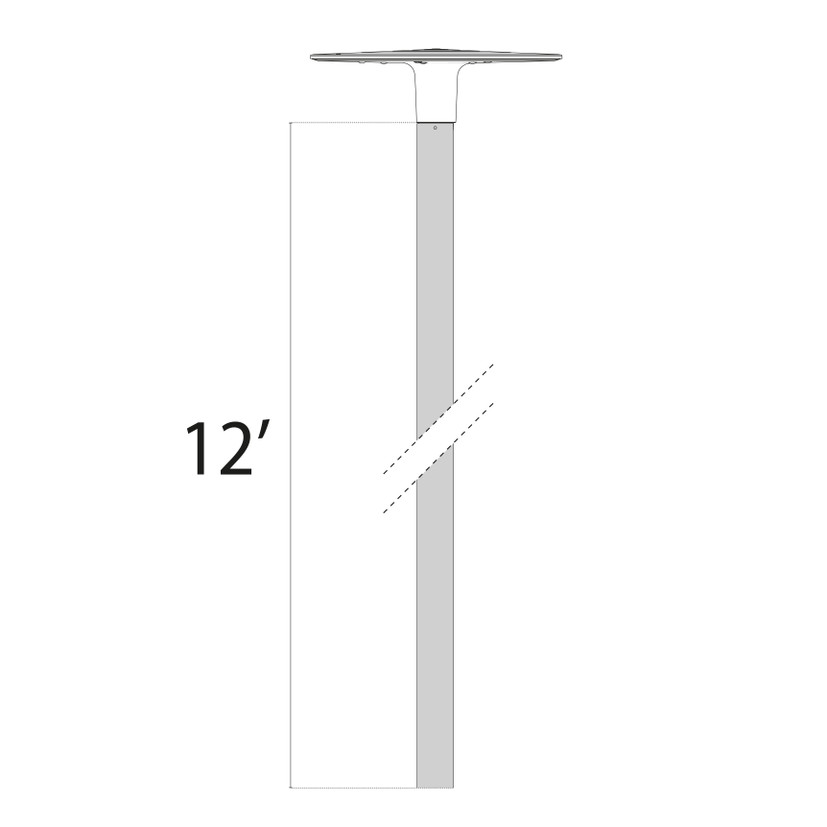 Pole 12' (4" diameter)