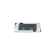 STEEL SQUARE 20 - 6 LED ELL 10°X45°