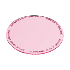 Food glass filter for meat products