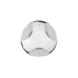 STEEL ROUND COMPACT LED 360°