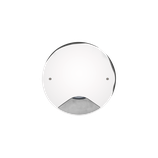 STEEL ROUND COMPACT LED 90°