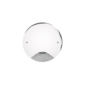 STEEL ROUND COMPACT LED 90°