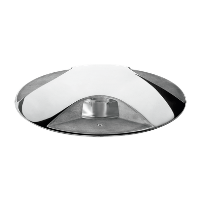 STEEL ROUND MAXI COMPACT LED 360° - 1