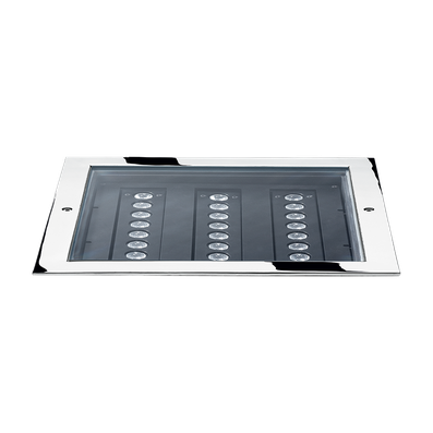 STEEL SQUARE 34 - 24 LED I 8° - 1